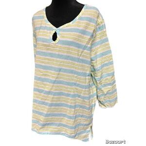 Sun Bay 100% Cotton Tunic size Large